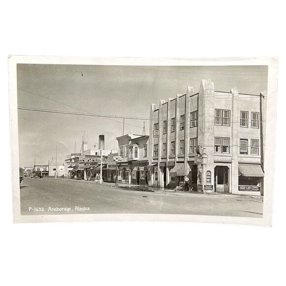 Vintage Postcards Anchorage Alaska Providence Hospital Main Street 33ft Tide - Picture 6 of 15